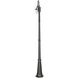 Orion 1 Light 94.63 inch Black Post Light, Solar